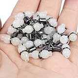 lvedu 30 Stück/lot Luminous Rolling Wirbel Angeln Wirbel Meer Angeln Zubehör Haken Anschluss Rolling Wirbel 3-Wege-Wirbel