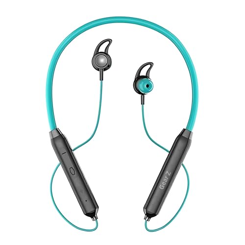 Image of STYLIZE Neckband With Cooper Speaker, C Type Charging, Lightweight, Extra Bass Crystal Sound, 300mAh, BT 5.1, 250H Standby,8H Playtime,Sweat &Water Resistance,Lightweight,Clear Voice(Green)