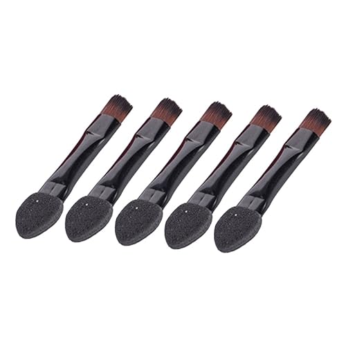 BESTYASH Dual Sided Makeup Brush Set 50pcs Eyebrow and Lip Brush Shadow Sponge for Beginners Professionals