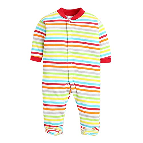 Image of DADDY - G 100% Cotton Baby Rompers Pack of 3 | Newborn Baby Sleepsuit | Full Sleeve Jumpsuit | Baby Night Suit | Infant Bodysuit for Boys & Girls | Soft Breathable Clothing