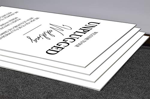 image for SPEEDYORDERS Unplugged Wedding Sign - 48x36, 36x24, 24x18 inches Welco