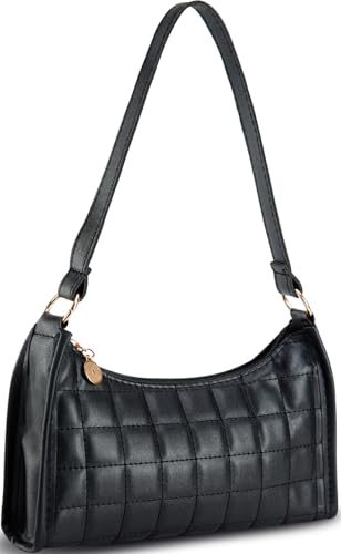 Small Shoulder Bag for Women Purses Quilt Pattern Clutch Purse Vegan Leather Little Purse Cute Mini Handbag Tote Purse3