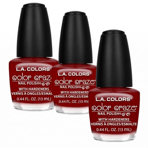 L.A. COLORS Color Craze Hot Blooded 0.44 oz (Pack of 3)