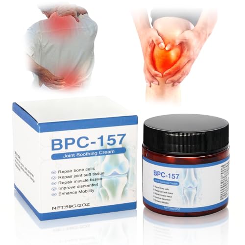Picdo BPC-157 Crème de guérison pour les articulations, crème de confort professionnelle pour les articulations, naturellement pénètre rapidement, pour les zones du corps sollicitées, genoux