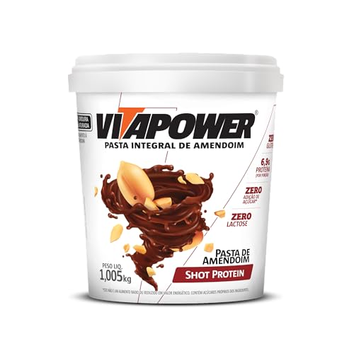 Vita Power Pasta De Amendoim Sabores Gourmet (1.005Kg) - Sabor Shot Protein