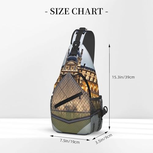 Morrales crossbody estilo sling para hombres y mujeres miniatura 3