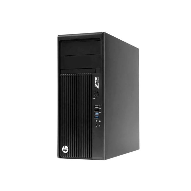 PC HP WorkStation Z230 Tower Intel Core I5-4570 3.6 GHz (6 MB), 16 GB DDR3, SDD 240 GB, senza unità ottica, connessione Wi-Fi Wi-Fi USB Windows 11, garanzia 12 mesi.