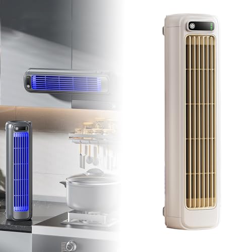 Sherum Cooling Ace Portable Air conditioner, 2025 Upgrade Cooling Fan with 3 Speeds & LEDTouch Screen,lmwing UsB Charging AirConditioner for Bedroom Office Home (Beige)