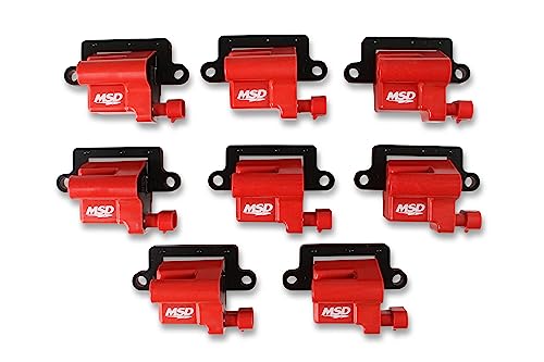 Msd 82648 Ignition Coil Blaster Ls Series Red 8-pack