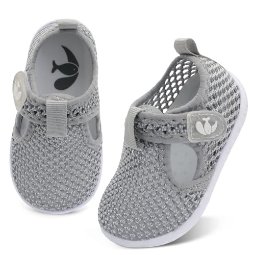 Image of FEETCITY Boys Girls Water Shoes Kids Aqua Socks Quick Dry Barefoot for Beach Swimming Pool