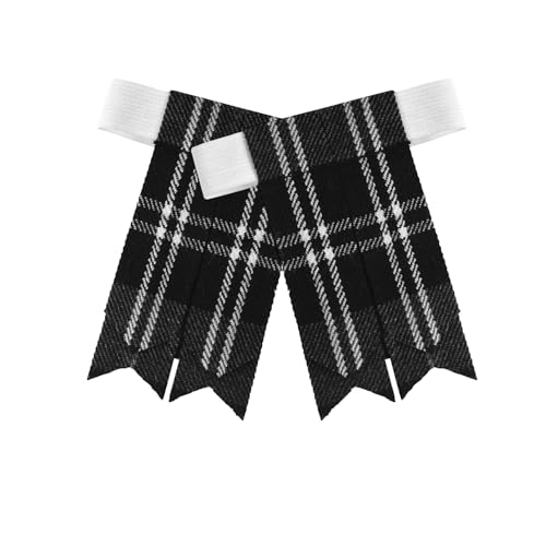 Image of Scottish Tartan Kilt Flashes with Elastic Adjusters