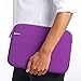 Amazon Basics 11.6-Inch Laptop Sleeve, Protective Case with Zipper - Purple