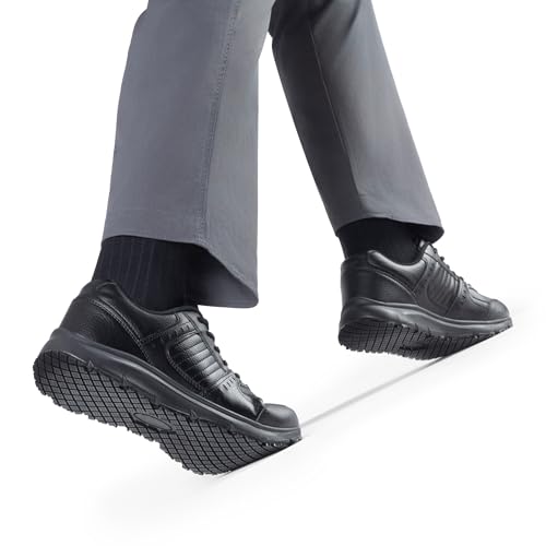 Image of Bruno Marc Men's Non Slip Work Shoes, Waterproof Lightweight Work Shoes & Restaurant or Food Service Sneakers