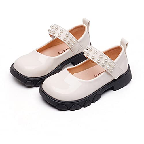 Fashion Four Seasons Children Casual Shoes Girls Thick Bottom Non Slip Comfortable Solid Color Pearl Kids Talk4