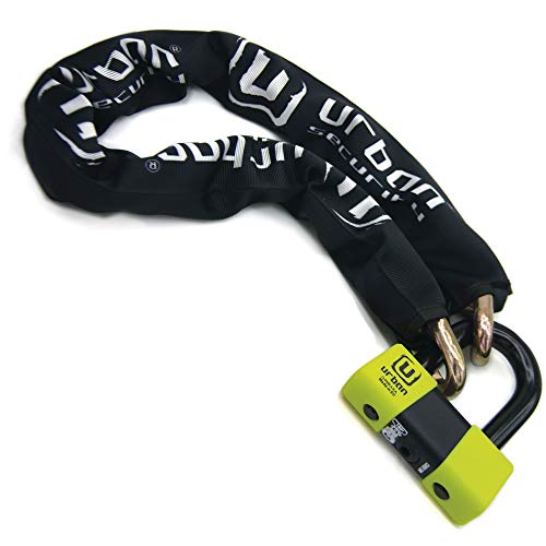 URBAN UR73150 Cadena Antirrobo Moto Alta Seguridad Homologado CLASSE...