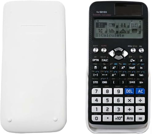 FX 991EX Calculadora Científica Multifunción Científica, 552 Funciones, 10+2 Pantallas Ideal para Estudiantes y Profesores, Oficina, Negro