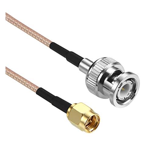 MWRF Source 2 PCs 3 feet SMA Male to BNC Male RG316 Cable 1m 3ft 3' Cover