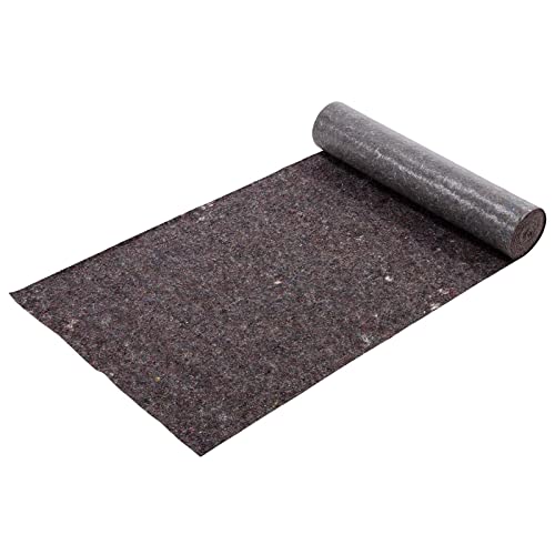 Bâche de protection pour peintre - 220 g/m² - 1000 mm x 50 m - 1 rouleau - Avec film PE antidérapant - Recouvrir les sols délicats lors de travaux de papier peint et de rénovation Cover