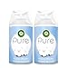 Air Wick Freshmatic Max PURE – uzupełniacz do Air Wick Freshmatic Max – zapach: świeże pranie – 2 x 250 ml uzupełniacz zapachu do pomieszczeń i odświeżacz powietrza