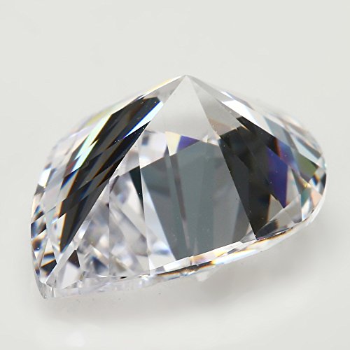 Jiangyuangems 1.0 50Pcs 4X6Mm 5A Pear Shape Machine Cut White Cubic Zirconia Stone Loose Cz Synthetic Gemstone thumb #3