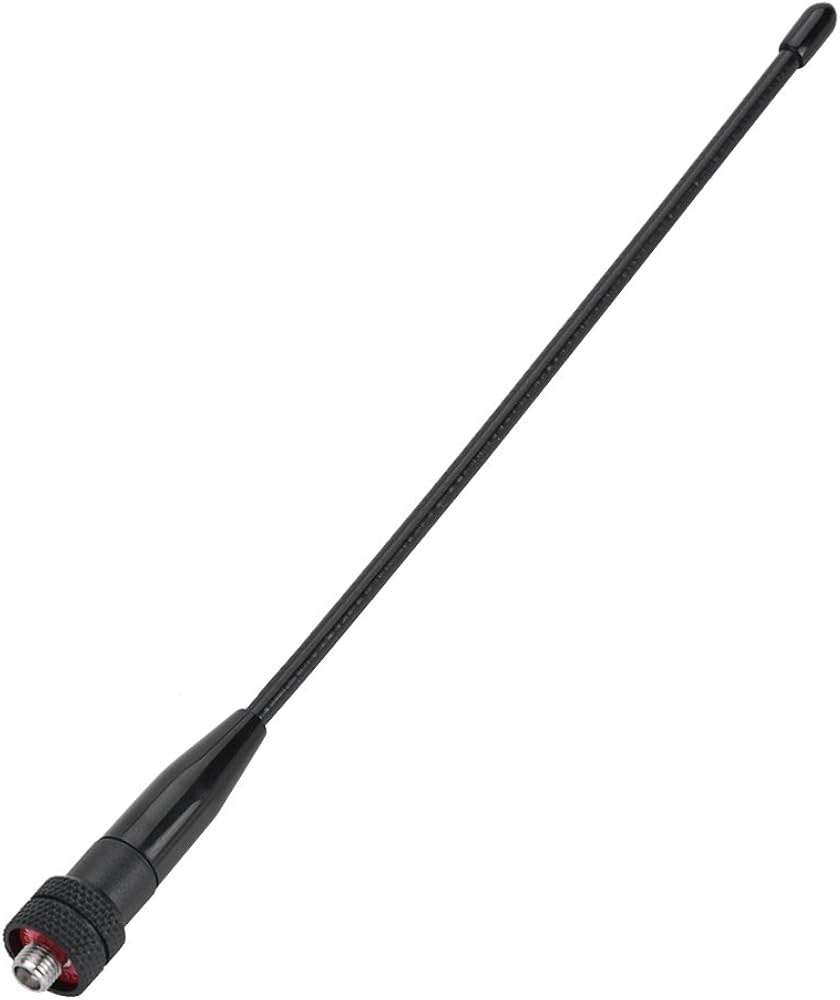 Antena UHF Walkie Talkie SMA-F, UV Banda Dual VHF/UHF 144/430 MHz