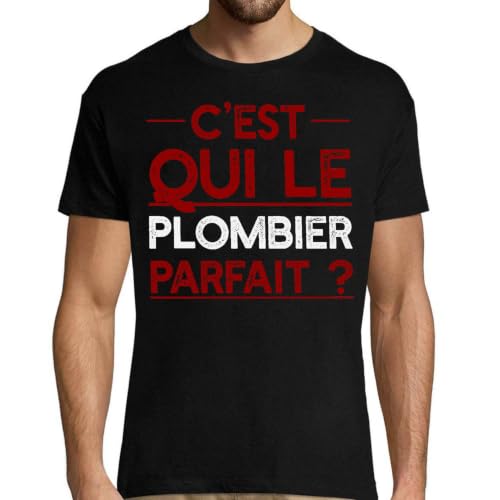 T-Shirt Homme Plombier humoristique pour un style rigolo unique
