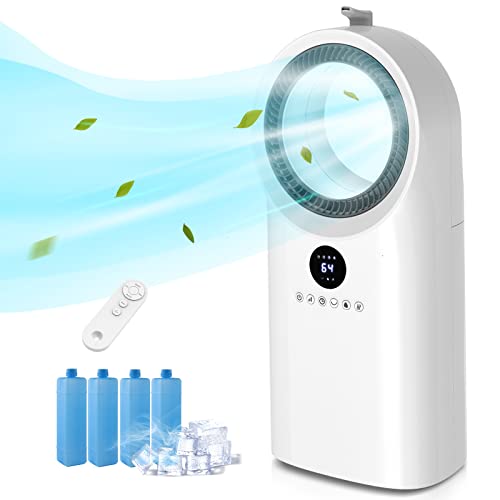 Evaporative Air Cooler,LIFEPLUS 3 in 1 Portbale Air Cooling fan with 3 Speeds ,3 Modes,Remote Control and 12 Hour Timer, Water Cooler Fan with 1.32 Gallon Water Tankï¼ŒQuiet Tower Fan for Home Office Indoor use