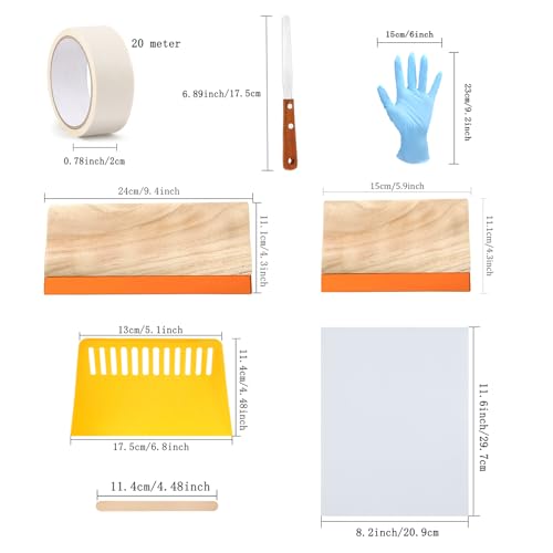 Caydo S-011E 33 Pieces Screen Printing Kit thumb #2