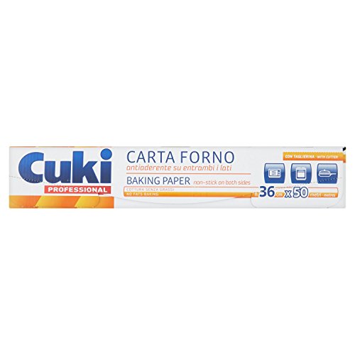 Cuki - Carta Forno Antiaderente su Entrambi Lati