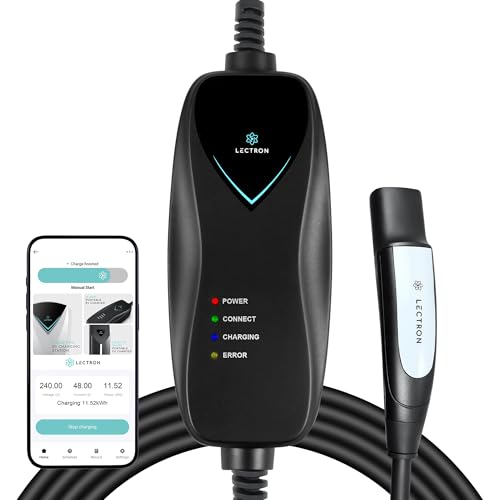 Lectron Level 1 Tesla Charger (WiFi) - 110V, 15A, NEMA 5-15 Plug,...