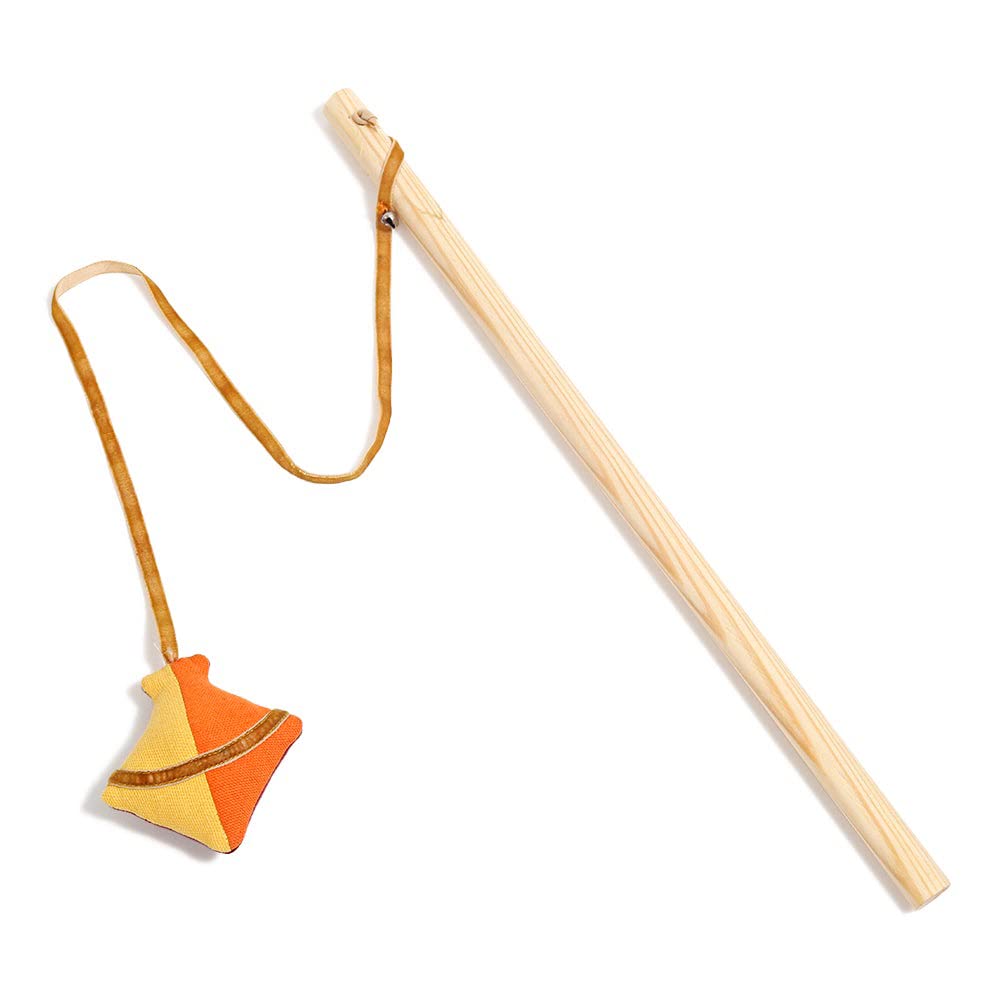 Heads Up For Tails Indian Collective Kite Wand Toy for Cats (B09K78PZN5) Amazon Price History, Amazon Price Tracker