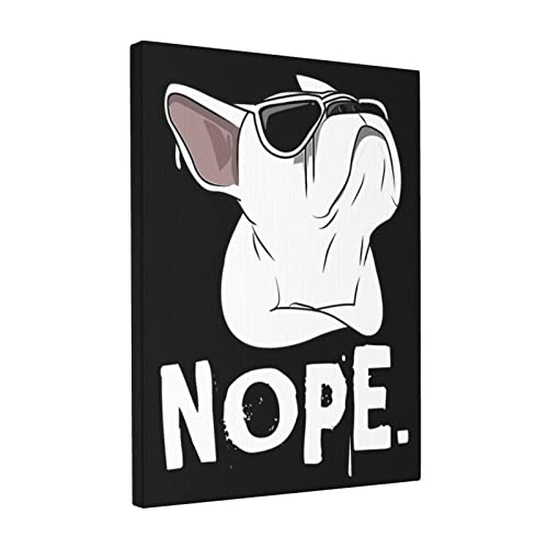 アートパネル フレンチブルドッグ 犬柄 (1) アニメ アートフレーム モダン ポスター フレーム装飾画 キャンバス絵画 アートボード 玄関 木製 部屋飾り 壁の絵 壁掛け ソファの背景絵画 木枠セット グッズ キャラクター 30x40cm