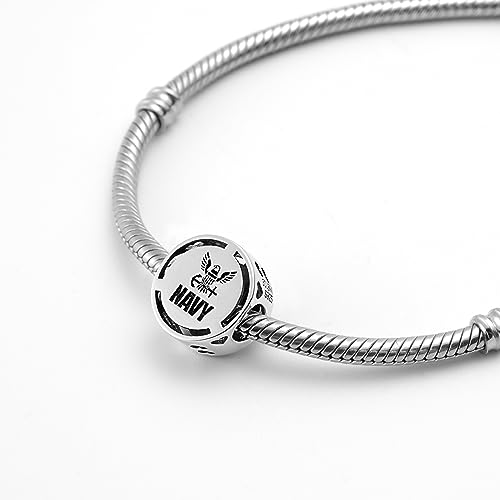 Bolenvi Jobs Career Professions Bead Charm Compatible with Pandora & Similar Bracelets, Necklaces & DIY Jewelry - Authentic 925 Sterling Silver Charm2