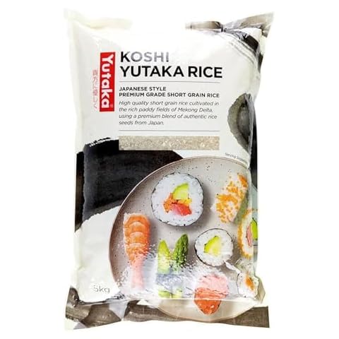 Yutaka Koshi Rice 5kg for Sushi and More Cover