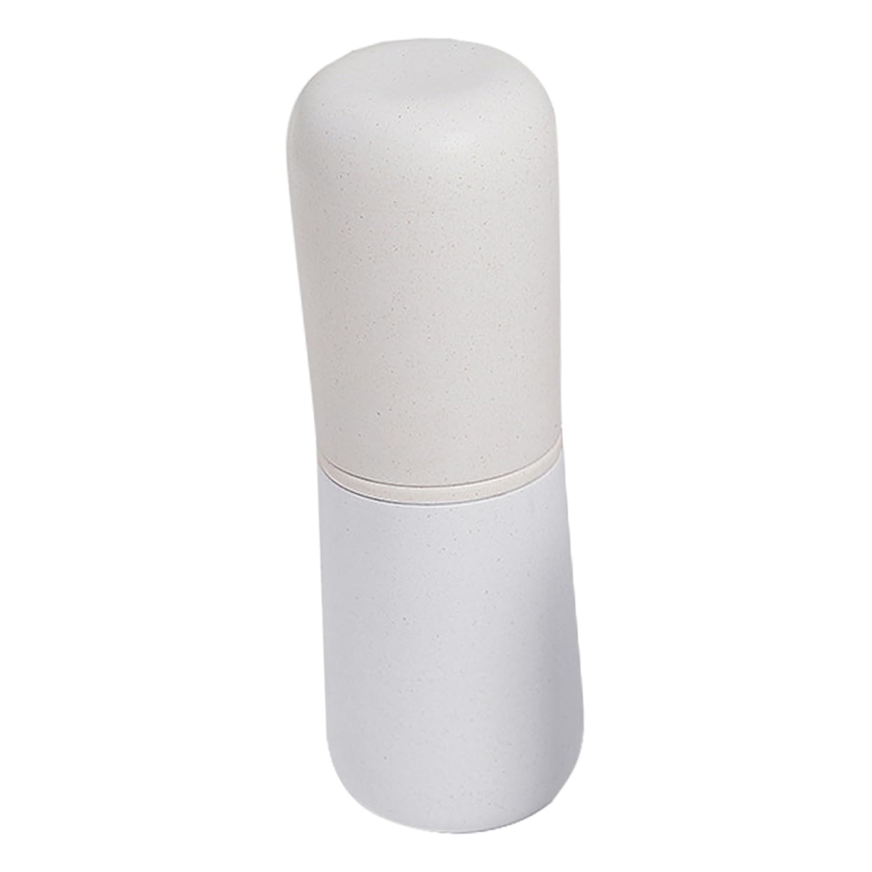 SHERCHPRY Practical Dual Color Mouthwash Toothbrush Cup Lightweight Travel Toothbrush Box for Home The Go Use Portable Durable Design with Detachable Features for