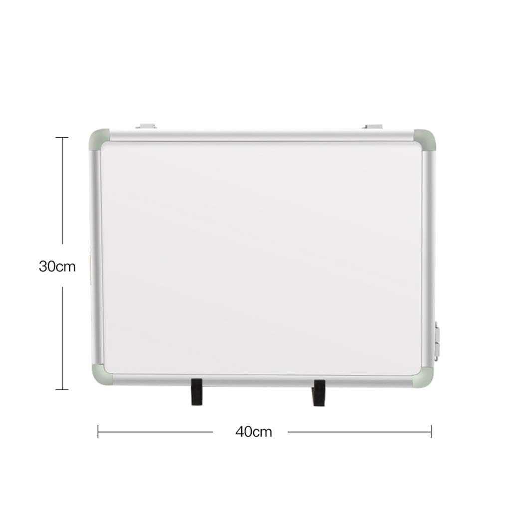 Pizarra Blanca De Escritorio, Tablero De Borrado En Seco Portátil Pequeño, Tablero De Escritura De Grafiti De Un Solo Lado, Adecuado para La Escuela, El Hogar Y La Oficina