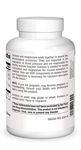 Source Naturals SN0304 Calcium & Magnesium, Amino Acid Complex thumb #1