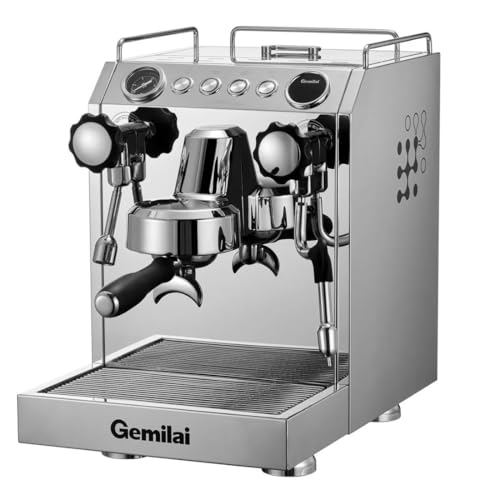 Image of GEMILAI Commercial Semi automatic coffee machine, Coffee machine for home and commerical used