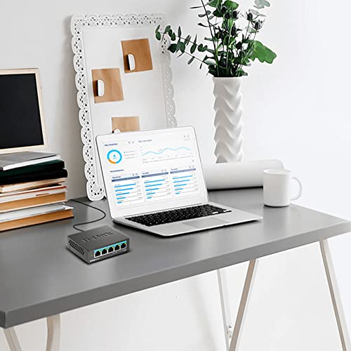 D-Link 5-Port 2.5GB Unmanaged Gaming Switch with 5 x 2.5G - Multi-Gig, Network, Fanless, Plug & Play (DMS-105/RE) (Renewed) - Image 3