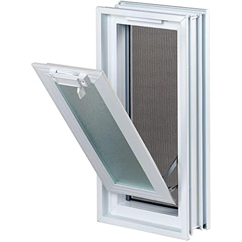 Ventana practicable de bloques de vidrio Fuchs Design - 189x384mm, vertical Cover