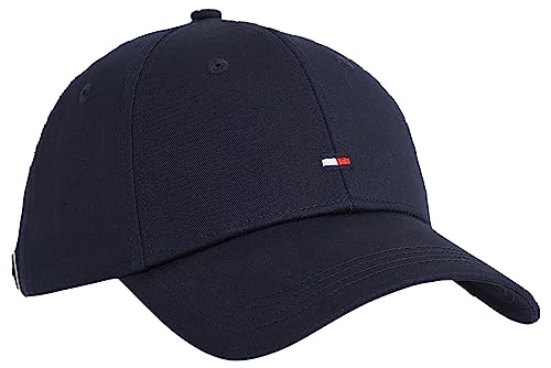 Tommy Hilfiger Damen Cap Essential Flag Basecap, Blau (Space Blue), Onesize