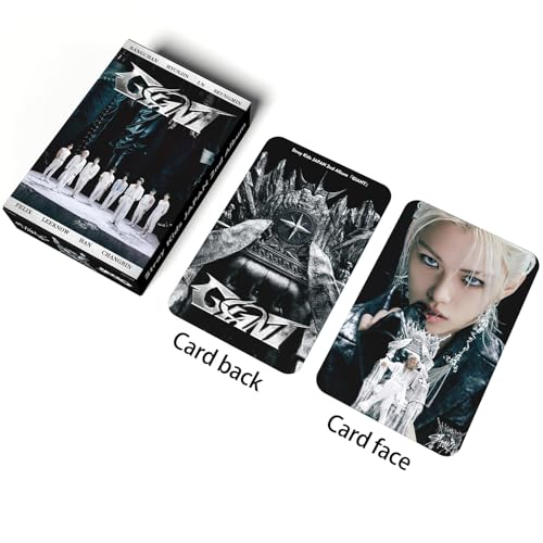 Giant Album Photocards 55 PCS KPOP Photo Cards SKZ Merch LOMO Card Set, Gift for Boys and Girls