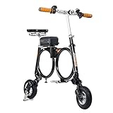 Airwheel Patinete eléctrico Plegable para Hombre E3, Talla M, Hombre, E3, Negro, Medium