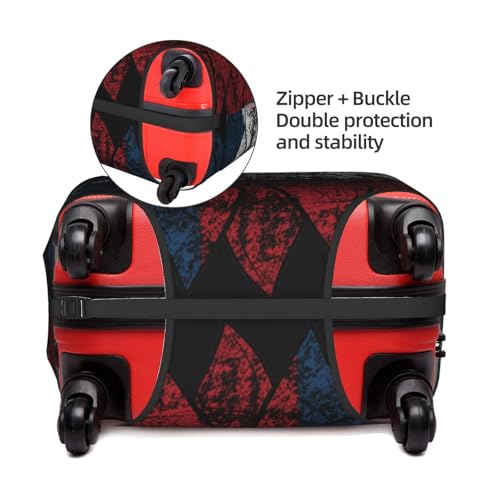 Travel Luggage Cover Vintage Sunflower Texas Flag Fashion Washable Baggage Suitcase Protector Fit For Luggage X-Large3