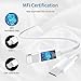 Ximytec [MFi Certified] USB C to Lightning Cable 3Pack 10FT iPhone Fast Charger Cable Type C Charging Cord Compatible with iPhone 14 13 13 Pro Max 12 12 Pro Max 11 XS XR X 8 iPad,White