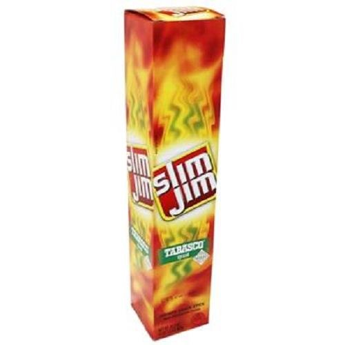 SLIM JIM GIANT TABASCO SPICED STICKS 0.97-oz Each ( 24 in a Pack )