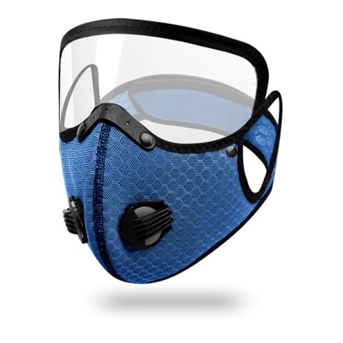 Bokcztml Sport Face - Cubrebocas con filtro de carbón activo, a prueba de polvo, reutilizable, lavable, para ciclismo