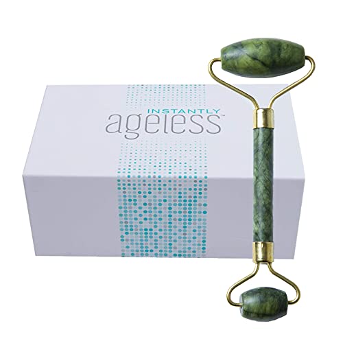 Instantly Ageless Jeunesse - Jeunesse Instantly Ageless 25 Vials - Vials With FREE Quest Skincare Jade Roller for Face - Instantly Ageless By Jeunesse - Ageless Instantly Jeunesse
