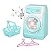 Bebliss Giocattolo Lavatrice Bambini Mini Simulazione Casa delle Bambole Mobili Cucina Giocattoli Bambini Giocare Casa Giocattolo Regalo per Bambini