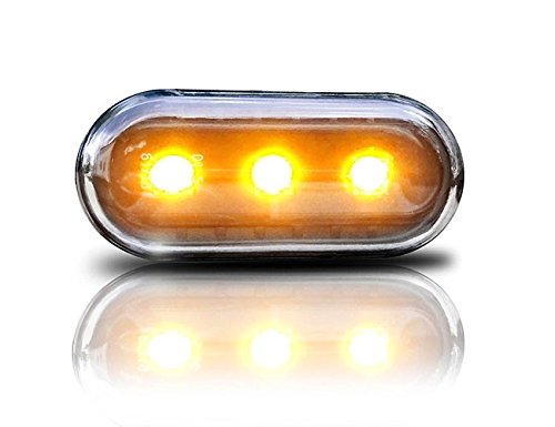 For FORD LED Turn Signals Black/Clear